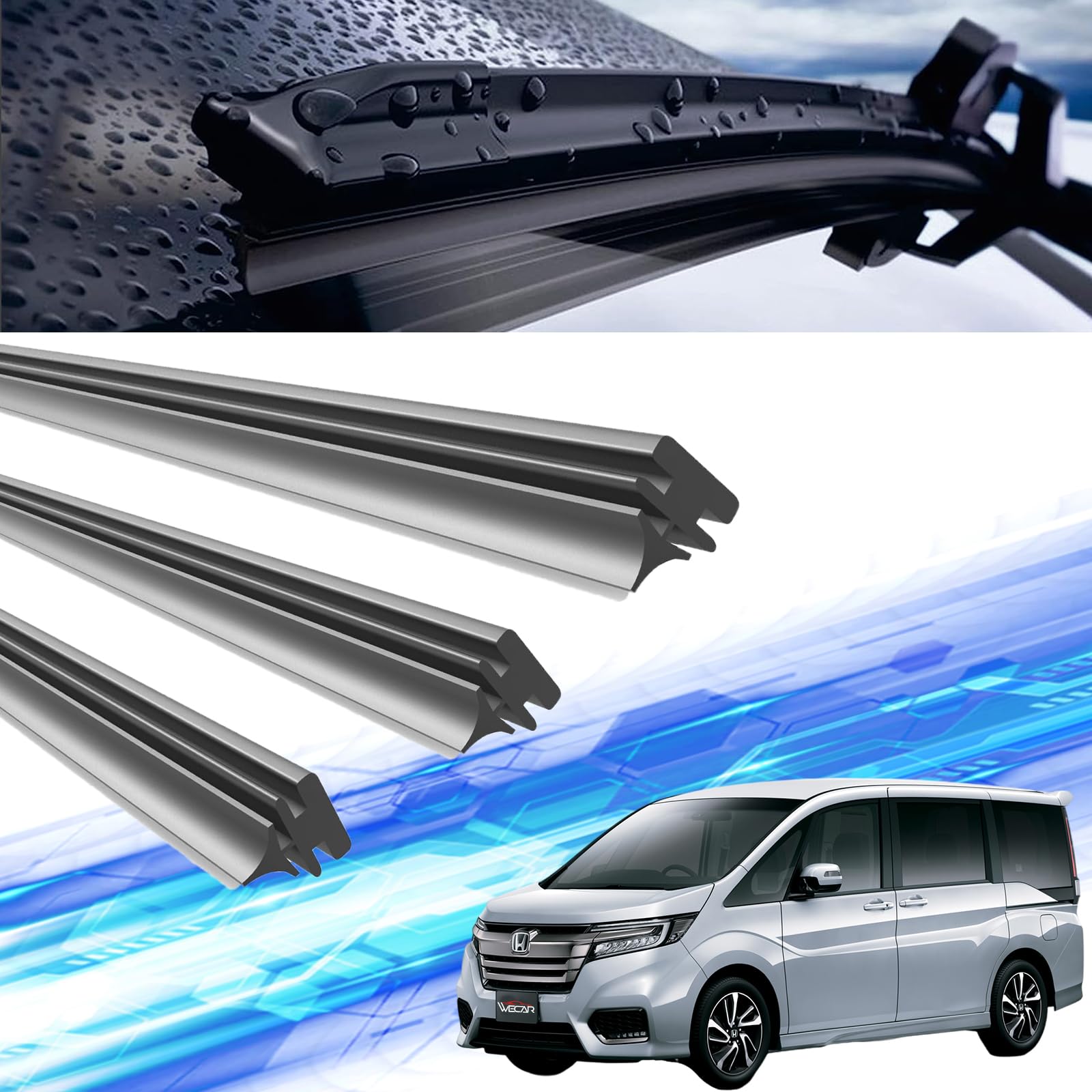 Amazon.co.jp: ステップワゴン 替えゴム 適合サイズ 純正互換品 運転席